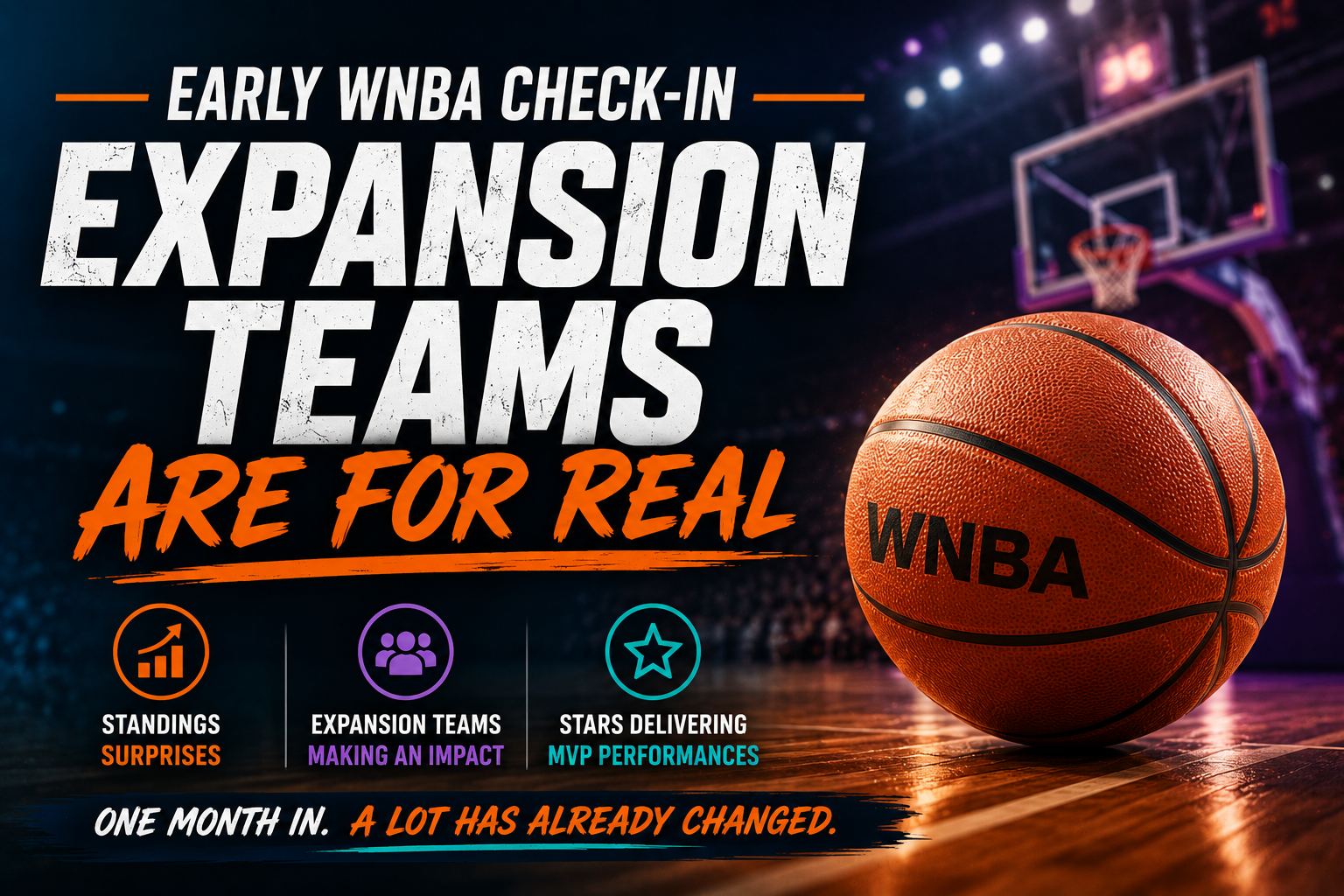 Portland Fire and Toronto Tempo WNBA expansion teams one month in 2026