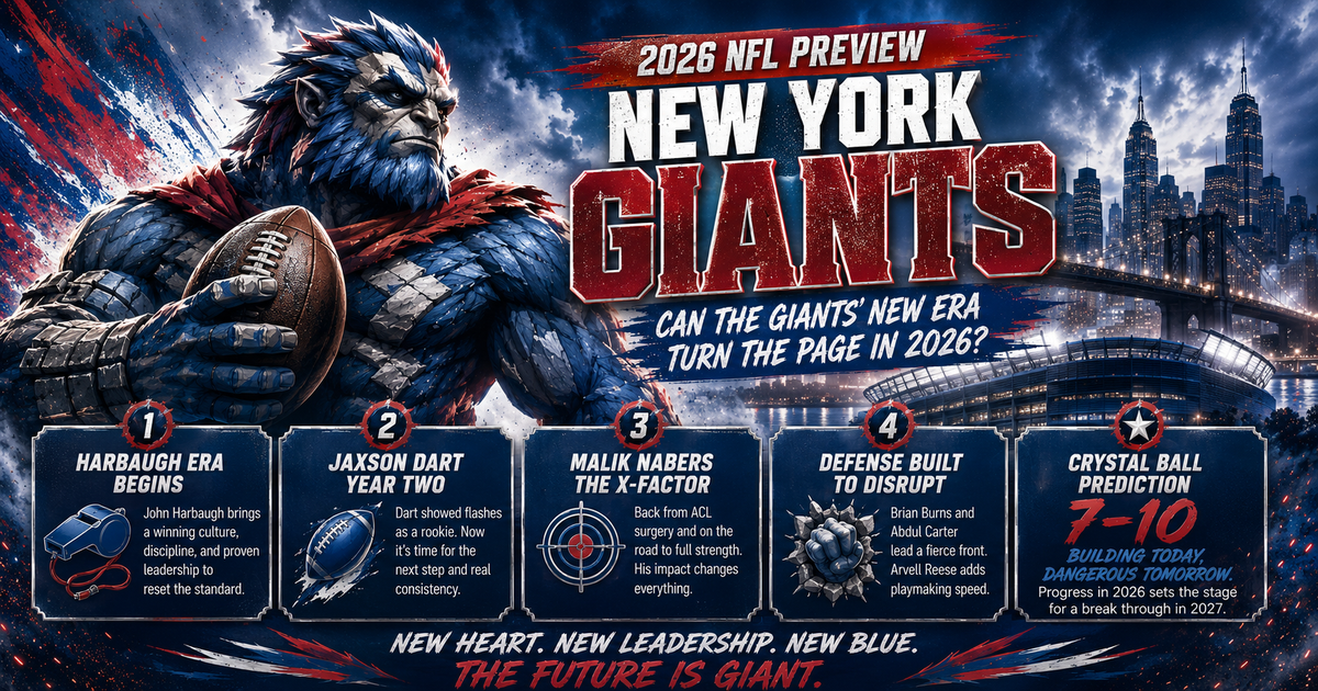 2026 New York Giants NFL Season Preview