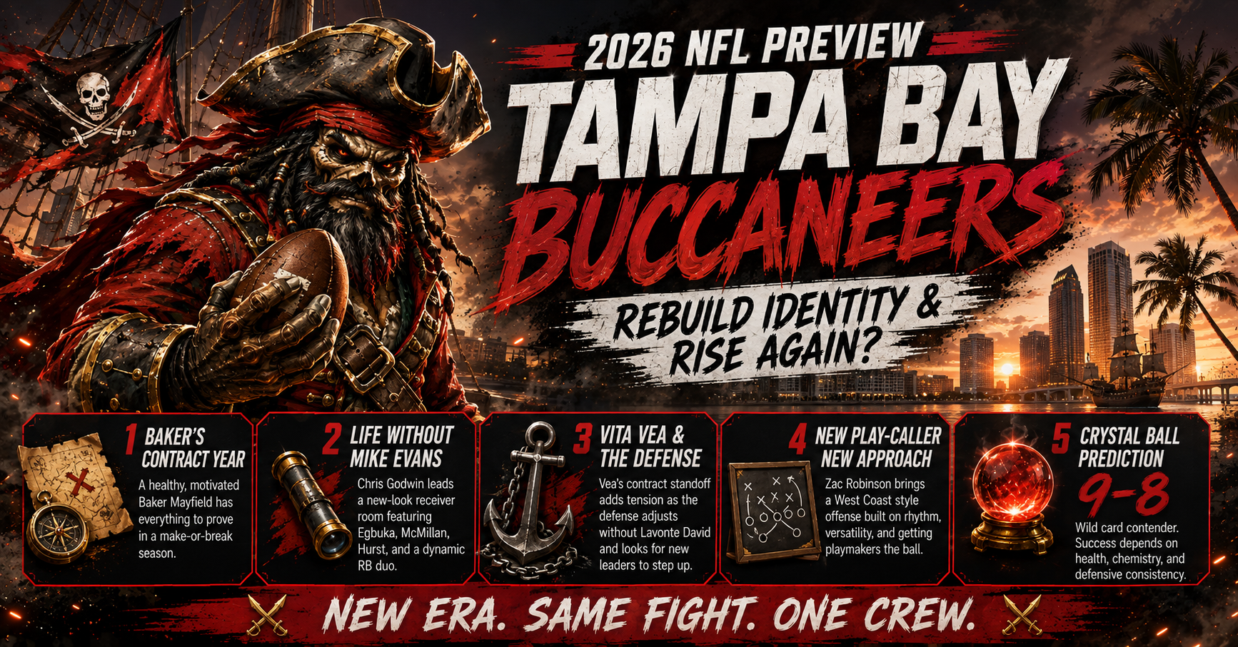 2026 Tampa Bay Buccaneers NFL Season Preview